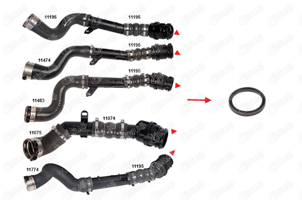 TURBO BORUSU CONTASI PLASTİK BORU HARİÇ