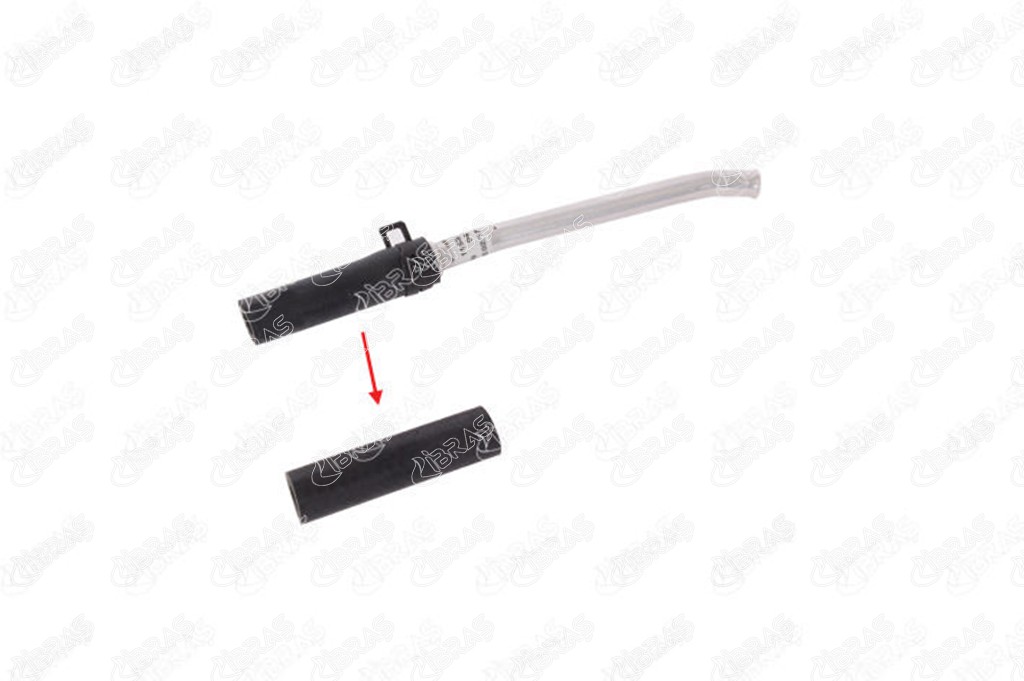 MOTOR HAVALANDIRMA HORTUMU METAL BORU HARİÇ 9mm x 16mm = 68mm