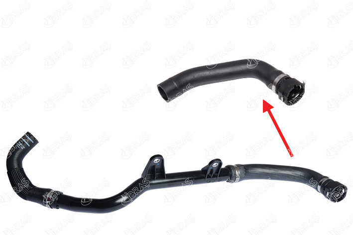 RADYATÖR GİRİŞ HORTUMU PLASTİK BORU HARİÇ 