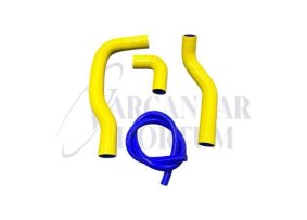 DOGAN SLX SİLİKON HORTUM 4'LÜ SET SARI