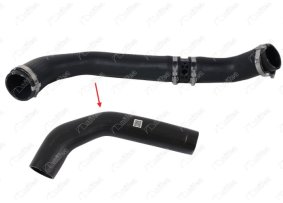 FORD TRANSIT TURBO HORTUMU PLASTİK BORU HARİÇ Not :OK İLE GÖSTERİLEN BÜYÜK HORTUM Montaj Yeri : Turbo Radyatörü Sol