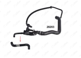 VOLKSWAGEN LT-35 RADYATÖR GİRİŞ HORTUMU