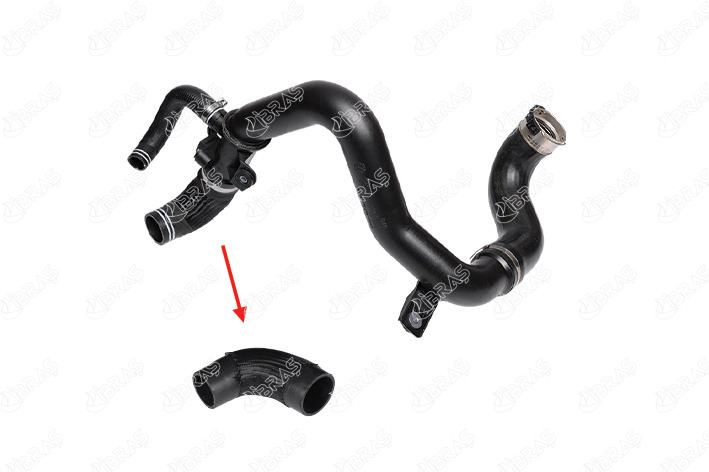 TURBO HORTUMUPLASTİK BORU HARİÇOK İLE GÖSTERİLEN KÜÇÜK HORTUM