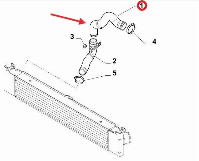 FIAT DUCATO TURBO HORTUMU