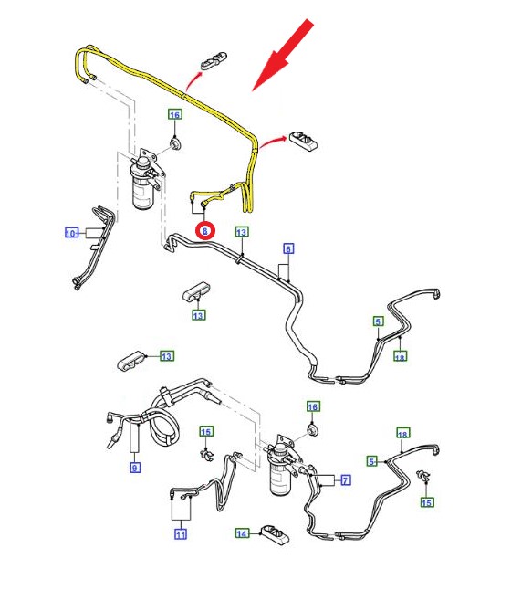 FORD TRANSIT YAKIT BORUSU