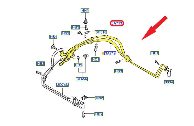 HİDROLİK DİREKSİYON HORTUMU