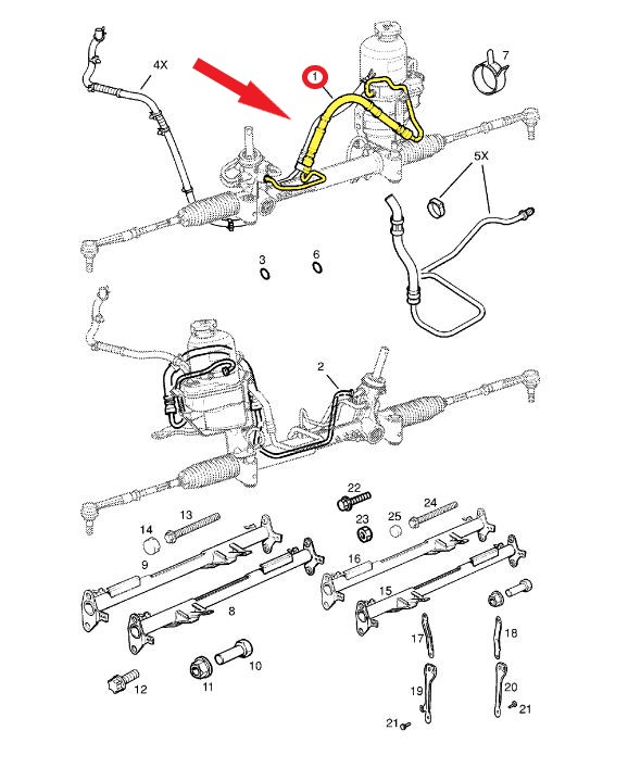 HİDROLİK DİREKSİYON HORTUMU