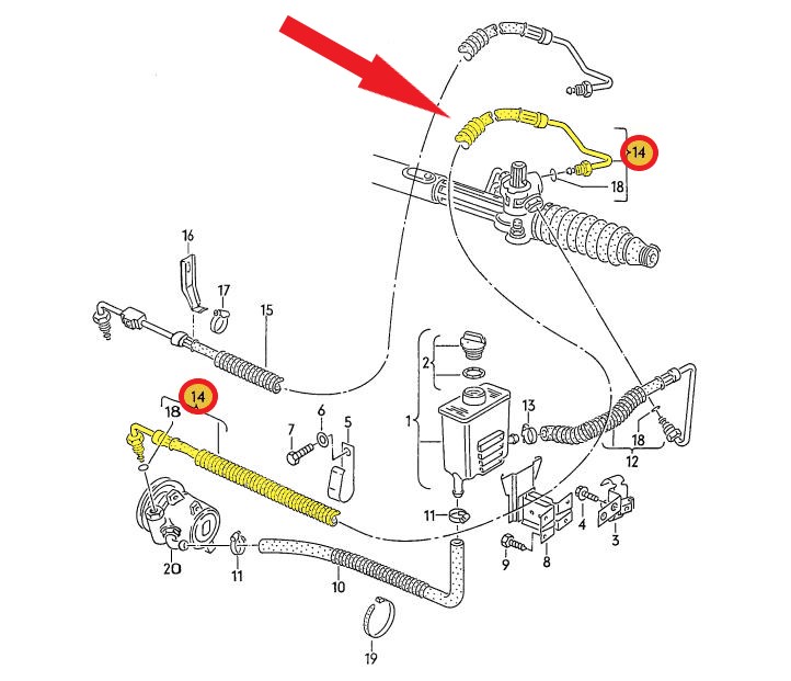 HİDROLİK DİREKSİYON HORTUMU