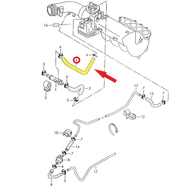 MOTOR HAVALANDIRMA HORTUMU