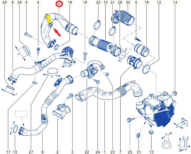 TURBO BORUSU HORTUMU