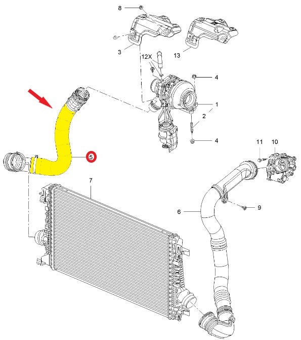 TURBO HORTUMU PLASTİK BORU HARİÇ