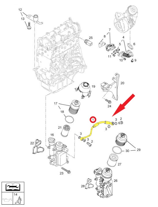 TURBO YAĞLAMA BORUSU