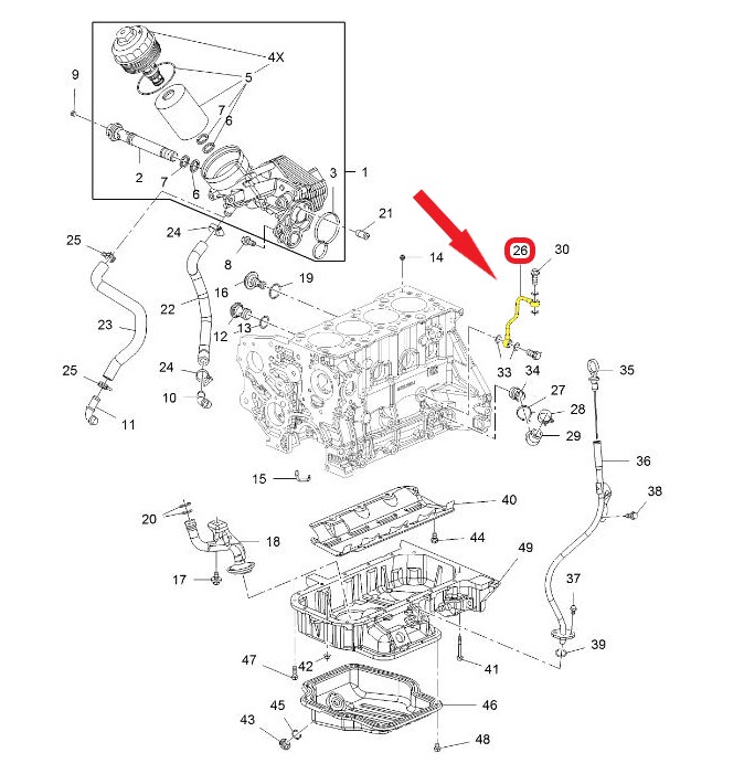 TURBO YAĞLAMA BORUSU