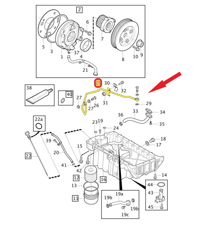 TURBO YAĞLAMA BORUSU