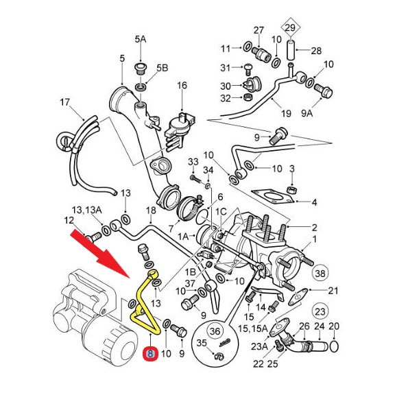TURBO YAĞLAMA BORUSU