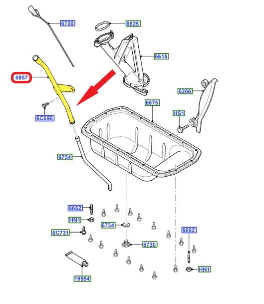 YAĞ SEVİYE ÇUBUĞU BORUSU